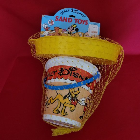 Walt Disney Toys Vintage Walt Disney Mickey Mouse Sailing Sand Toys